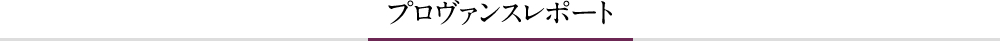 プロヴァンスレポート