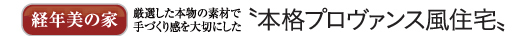 本格プロヴァンス風住宅